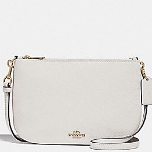Coach NWT White Crossbody Bag - Picture 2 of 8